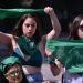 Manifestantes proaborto en México. Foto: The Guardian.