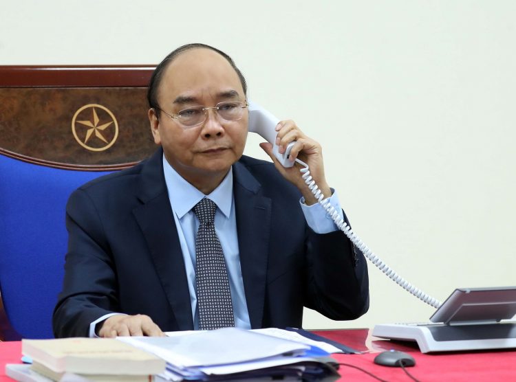 El presidente de Vietnam, Nguyen Xuan Phuc. Foto: VGB