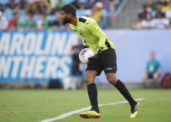 El portero Sandy Sánchez, uno de los jugadores que integraran en equipo Cuba contra Nicaragua. Foto: concacaf.com