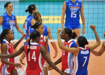 Selección cubana de Voleibol femenino. Foto: deportecubano.com/Archivo.