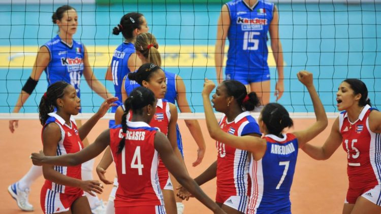 Selección cubana de Voleibol femenino. Foto: deportecubano.com/Archivo.