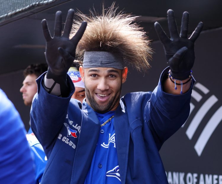 Lourdes Gurriel Jr. ha sido muy consistente en la primera mitad de la temporada. Foto: @BlueJays