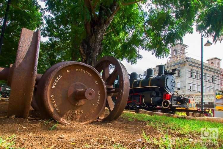 Parque de los Agrimensores, en el barrio del antiguo Arsenal de La Habana. Foto: Otmaro Rodríguez.