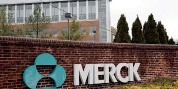 Sede de la compañía Merck & Co., conocida internacionalmente como MSD, en Rahway, Nueva Jersey, Estados Unidos. Foto: EFE/Justin Lane.