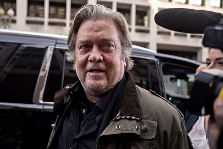 Steve Bannon. Foto: Bloomberg.