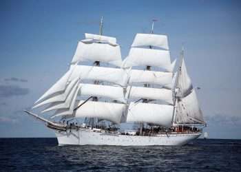 El velero noruego "Statsraad Lehmkuhl". Foto: Wikimedia Commons.