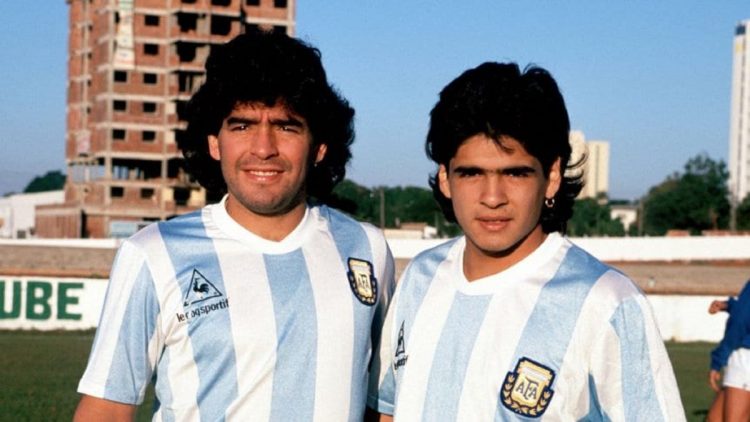 Hugo Maradona, hermano menor de Diego Armando Maradona, falleció este martes a la edad de 52 años víctima de un paro cardíaco. Foto: Tomada del Diario AS.