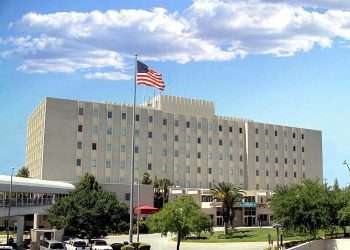 El Hospital de Veteranos "James A. Haley" de Tampa. Foto: Tampa Bay Times.