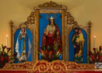 Santuario de Santa Bárbara en Párraga, Arroyo Naranjo, La Habana, Cuba. Foto: Otmaro Rodríguez.