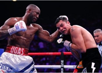 El boxeador cubano Yordenis Ugás (izq). Foto: MARCA / Archivo.