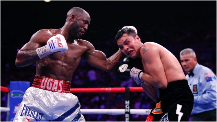 El boxeador cubano Yordenis Ugás (izq). Foto: MARCA / Archivo.