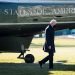 El presidente de Estados Unidos, Joe Biden, fue registrado este lunes a su llegada a la Casa Blanca, tras su fin de semana en Delawere (EEUU). Foto: Pete Marovich/Efe.