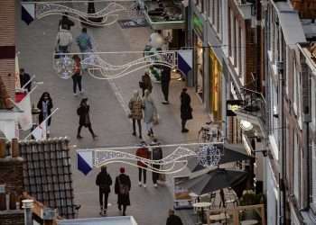 Calle comercial de Utrecht, Holanda. Foto: Efe.