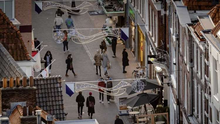 Calle comercial de Utrecht, Holanda. Foto: Efe.