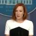 La secretaria de Prensa de la Casa Blanca, Jen Psaki.