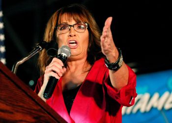 La ex gobernadora de Alaska, Sarah Palin. Foto: CNBC.