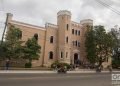 Preuniversitario Calos E. Diaz Camacho, en Santa Amalia, La Habana. Muchas personas nombran este lugar como "La 14". Foto: Otmaro Rodríguez.