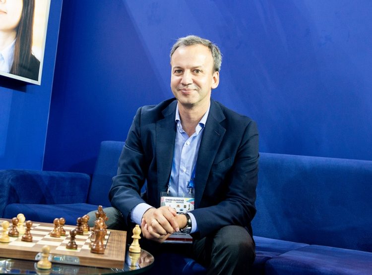 El ruso Arkady Dvorkovich, presidente de la Federación Internacional de Ajedrez. Foto: fide.com