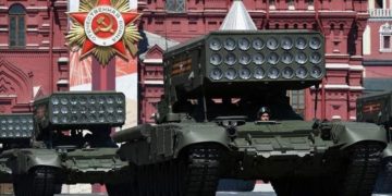 Desfile del ejército de Rusia en la Plaza Roja de Moscú. Foto: RHC / Archivo.