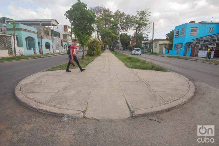 Calle 70, municipio de Playa. Foto: Otmaro Rodríguez.