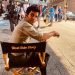 Carlos E. González como Chucho en el set de rodaje del remake cinematográfico de “West Side Story”. Foto: cortesía del entrevistado.