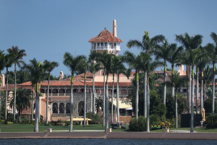 La residencia de Donald Trump en Mar-a-Lago, Florida. Foto: CNBC.