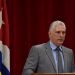 El presidente cubano Miguel Díaz-Canel en la apertura del Congreso Internacional Universidad 2022, en La Habana. Foto: Agencia Cubana de Noticias (ACN).