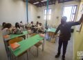 Inicio del curso escolar 2021-2022 en el Instituto Politécnico Carlos Rafael Rodríguez, en La Habana, Cuba. Foto: Otmaro Rodríguez.