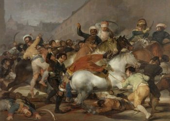 "El 2 de mayo de 1808 en Madrid", Goya.