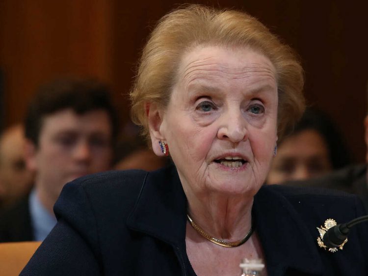 Madeline Albright. Foto: NPR.