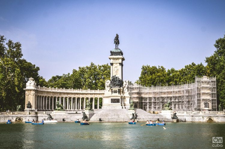 Parque El Retiro, en Madrid, España. Foto: Kaloian / Archivo OnCuba.