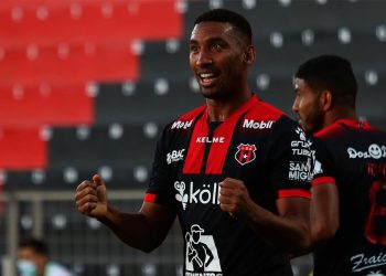 El cubano Marcel Hernández en la primera división del fútbol de Costa Rica. Foto: SportHD News / Archivo.