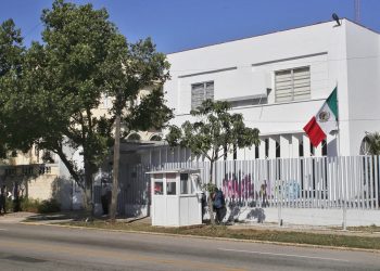 Embajada de México en La Habana, Cuba. Foto: Archivo.