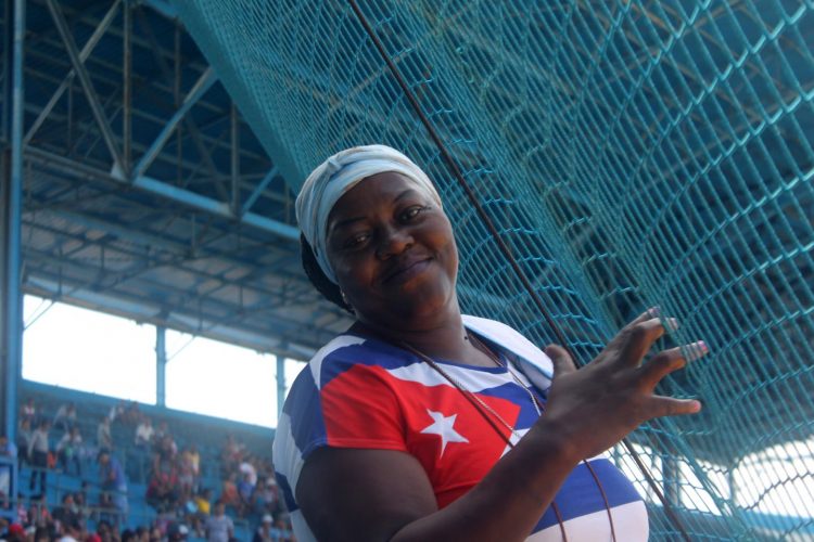 Estela Rodríguez y su eterna sonrisa. Foto: Boris Luis Cabrera.