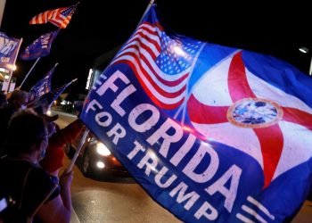 Votantes republicanos en Florida. Foto: The Times.