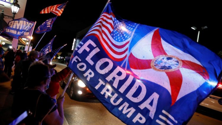 Votantes republicanos en Florida. Foto: The Times.