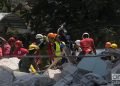 Trabajos de rescate y salvamento en el Hotel Saratoga, en La Habana, tras la explosión ocurrida en el lugar este viernes 6 de mayo de 2022. Foto: Otmaro Rodríguez.