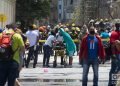 Trabajos de rescate y salvamento en el Hotel Saratoga, en La Habana, tras la explosión ocurrida en el lugar este viernes 6 de mayo de 2022. Foto: Otmaro Rodríguez.