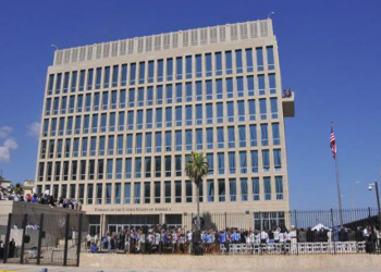 Embajada de Estados Unidos en La Habana. | Foto: Archivo