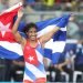 La cubana Yaynelis Sanz, campeona panamerica de lucha, en la división de los 57 kg. Foto: Jit / Archivo.