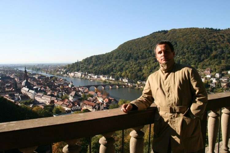 En Heidelberg, Alemania, 2011. Foto: cortesía del entrevistado.