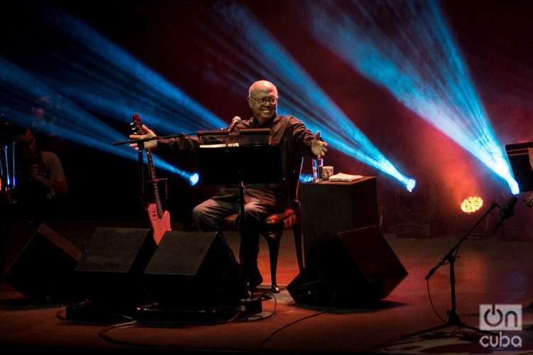 Concierto de Pablo Milanés en la Ciudad Deportiva de La Habana, 21 de junio de 2022. Foto: Otmaro Rodríguez.