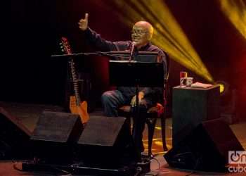 Concierto de Pablo Milanés en la Ciudad Deportiva de La Habana, 21 de junio de 2022. Foto: Otmaro Rodríguez.