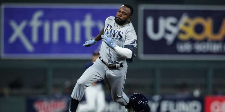 Randy Arozarena ha mejorado exponencialmente su rendimiento en la segunda mitad de la temporada. Foto: Tomada de MLB.