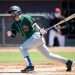 Sumar a Andy Pagés, uno de los peloteros cubanos ubicado en el ranking de los 100 mejores talentos de MLB, añadiría mucho poder al equipo cubano del Clásico. Foto: Andrew Woolley/Four Seam.