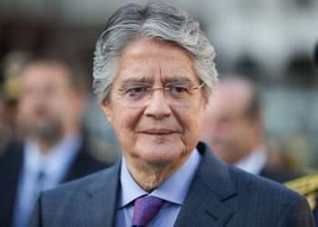 El presidente de Ecuador, Guillermo Lasso, en una fotografía de archivo. Foto: Raúl Martínez / EFE / Archivo.