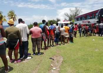 Migrantes haitianos en Cuba. Foto: Cubadebate.