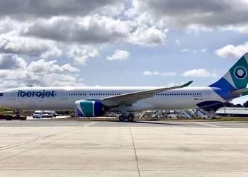 Aeronave de la compañía española Iberojet. Foto: aerolatinnews.com / Archivo.