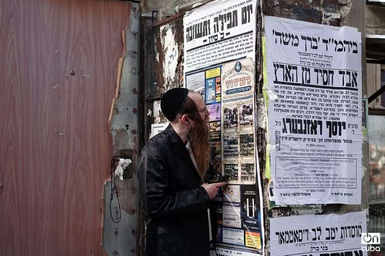 En el barrio de Mea Sharim, Jerusalén.