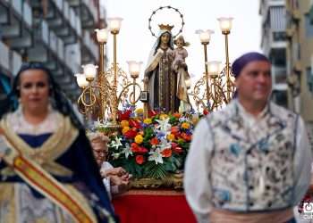 La Virgen del Carmen. Foto: Alejandro Ernesto.
